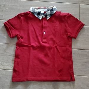 Authentic New Burberry Children's Polo Shirt
